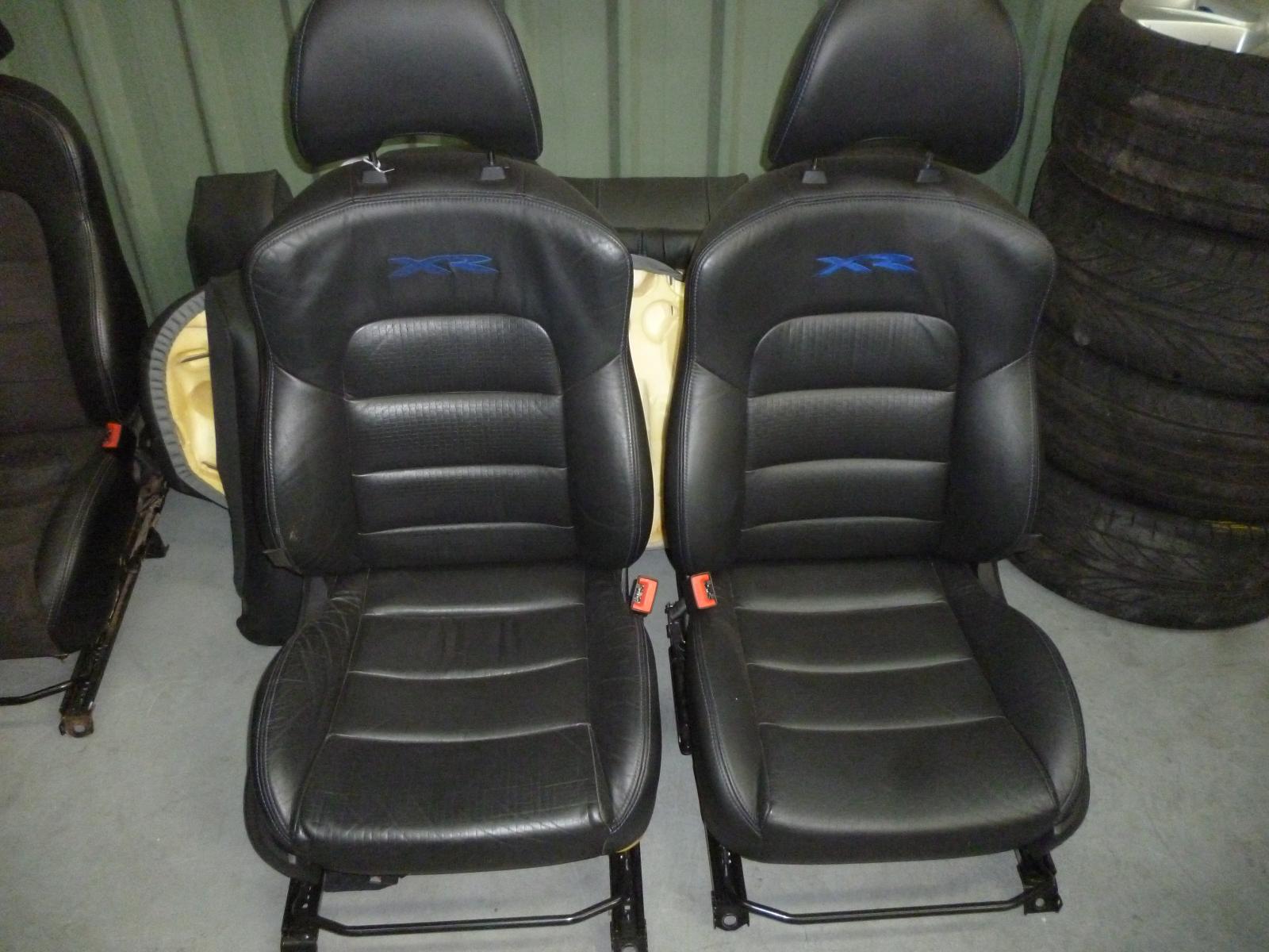 FALCON FG / BA / BF XR6 XR8 SEDAN FRONT & REAR BLACK LEATHER SEATS eBay